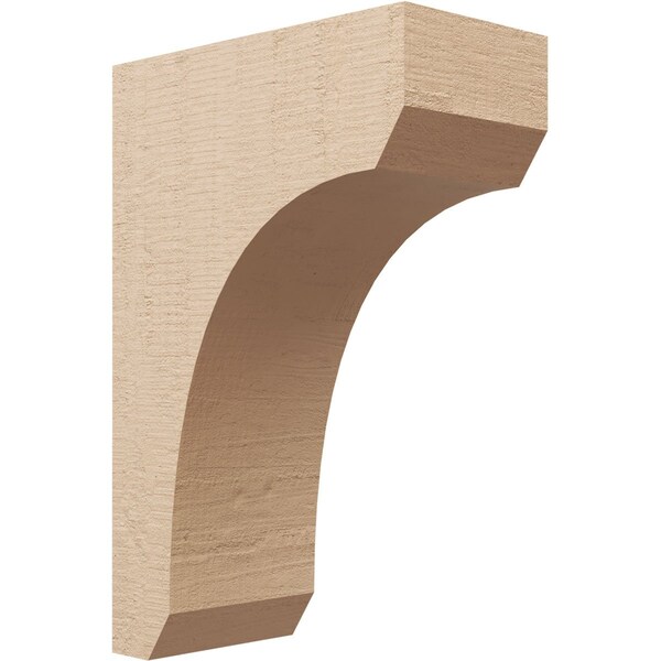 Ekena Millwork 7"W x 14"D x 21"H Classic Legacy Rough Cedar Woodgrain TimberThane Corbel, Primed Tan CORUR07X14X21LGYRCPR - main